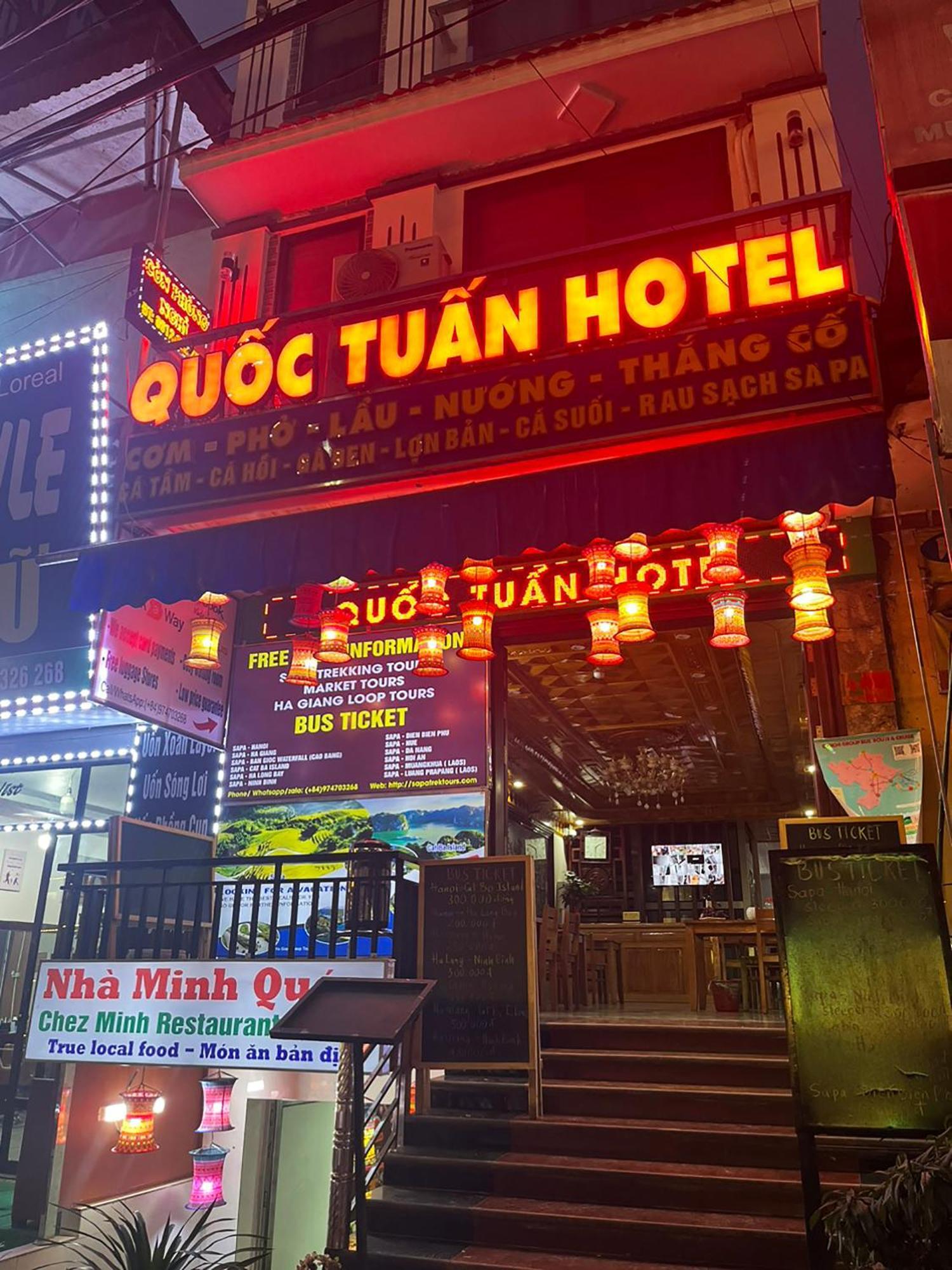 Quoc Tuan Hotel Sapa Exterior foto